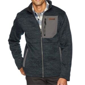 Men’s Obermeyer Gunter Jacket 2XL GRAY winter or outdoor zip up